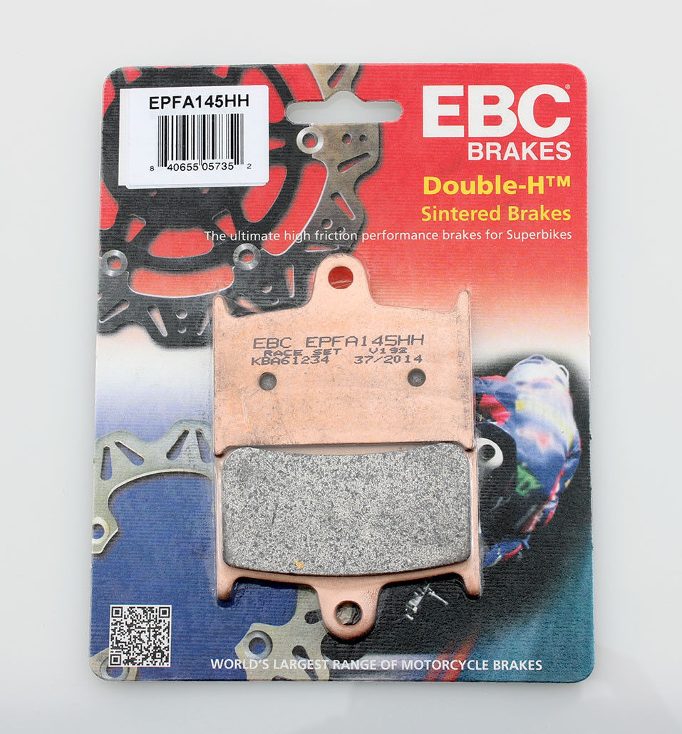 EBC Brakes EPFA Sintered Fast Street and Trackday Pads Front - EPFA145HH EBC Brakes EPFA Sintered Fast Street and Trackday Pads Front - EPFA145HH